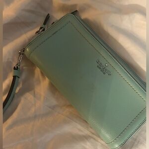 Mint green Kate Spade wallet